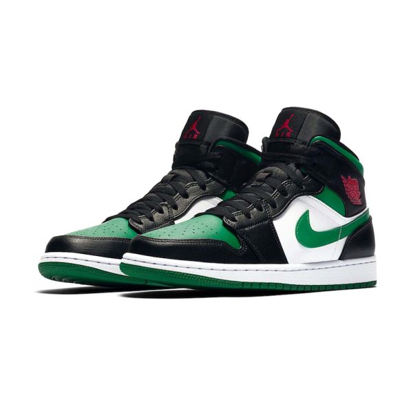 AIR JORDAN 1 MID Green Toe