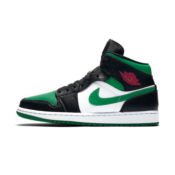AIR JORDAN 1 MID Green Toe